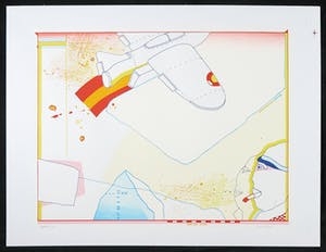 Huibert van Dorp - Zeefdruk, Een cm. 15 km. kopen? Bied vanaf 1!