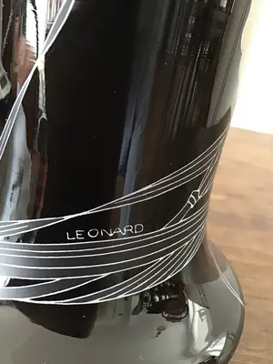 Hutschenreuther - Zwarte Leonard vaas art deco kopen? Bied vanaf 50!