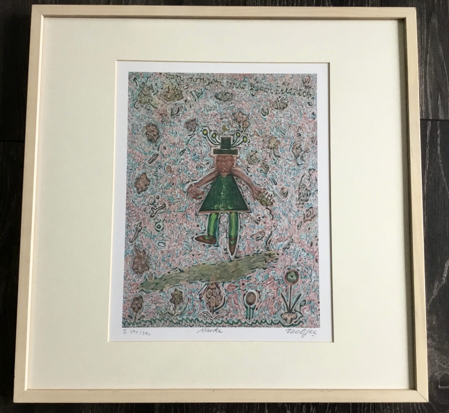Pjeroo Roobjee - “Mauke in haar elementje” (Van Dongen 2 jaar Ellezelles) verkocht voor € 40!