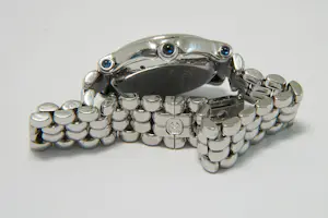 Acheter58 - Stainless Steel ladies Chopard Happy Sport polshorloge met diamant? Enchérissez de 1900!