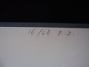 Hans Klaui - Mooi geometrische zeefdruk van Hans Klaui, kopen? Bied vanaf 40!