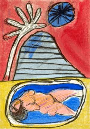 Corneille - La baignade. (koopje) verkocht voor € 145!