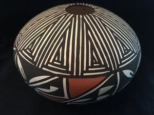 Pueblo Acoma - Native Indian Art pottery kopen? Bied vanaf 30!