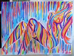 Elena Polyakova - ELVA - Abstract body art kopen? Bied vanaf 125!