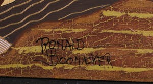 Ronald Boonacker - Polygrafiek op doek, Italian Landscape (Groot) kopen? Bied vanaf 50!