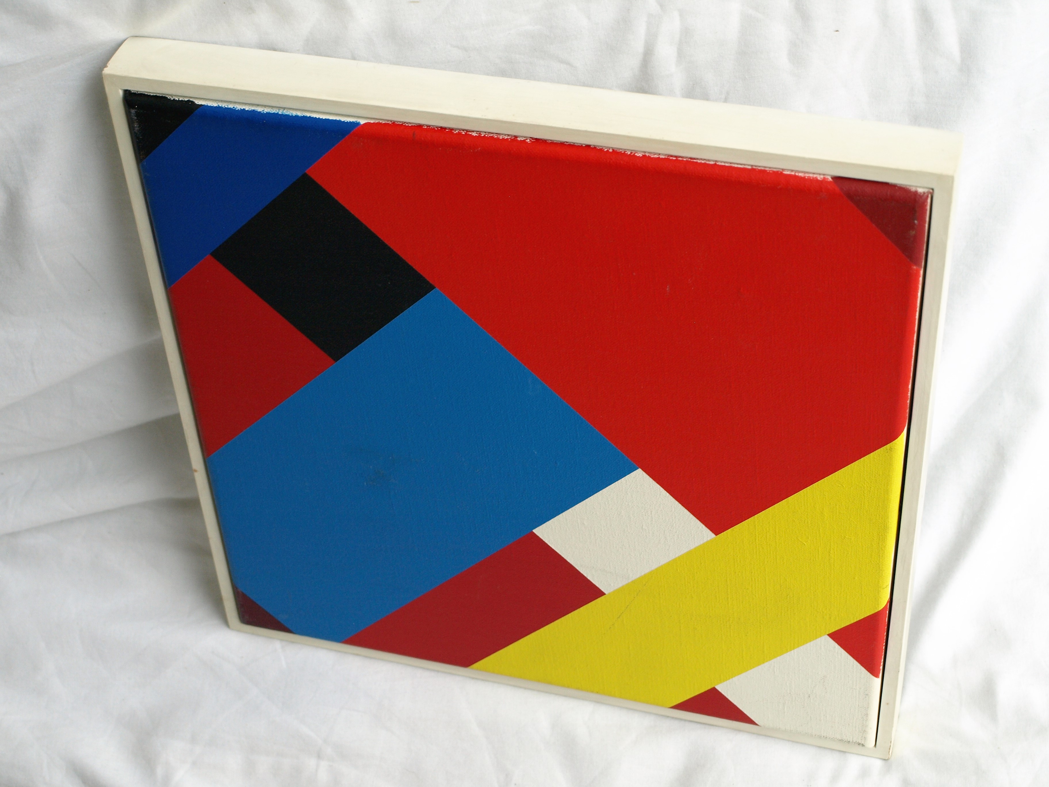 Nigel Kent - Acrylverf op doek – Zonder titel - Ingelijst - ca 1992 kopen? Bied vanaf 1!