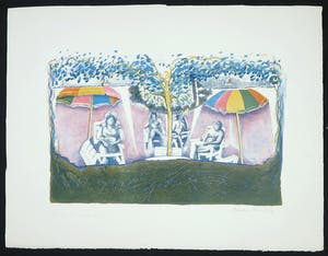 Bertha Haak - Litho, Terrasse kopen? Bied vanaf 1!