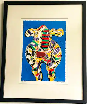 Peter Diem - Bonte Koe verkocht voor € 60!