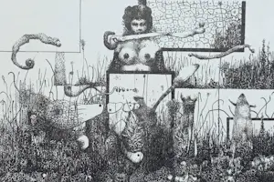 AcheterWout Muller - De eigenaardigheden van tamme rassen I, litho? Enchérissez de 50!