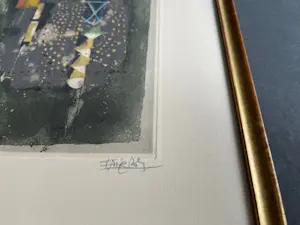 Johnny Friedlaender - Signierte und nummerierte Original Aquatinta Radierung kopen? Bied vanaf 60!