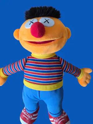 KAWS - x Uniqlo - Sesame Street Bert & Ernie Plush Toys kopen? Bied vanaf 129!