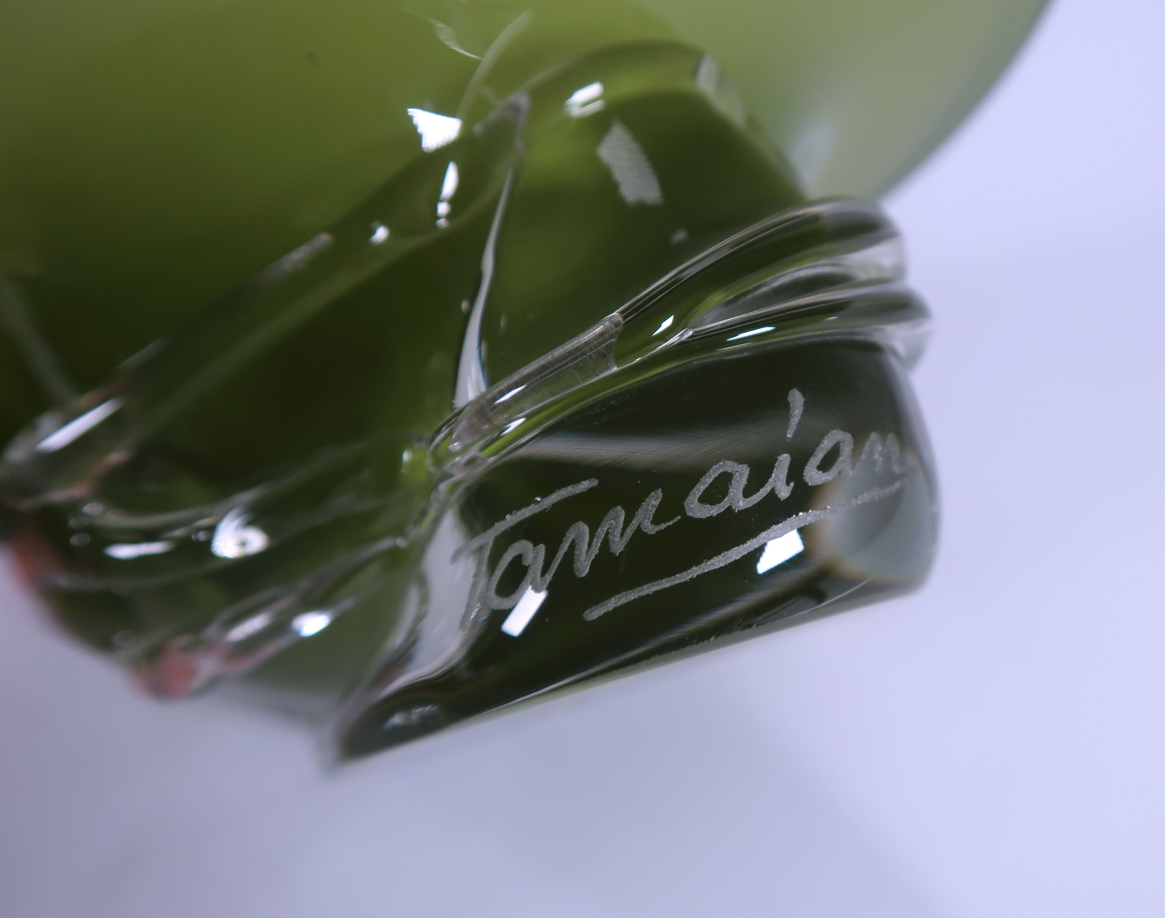 Tamaian - Glas, Schaaltje op voet kopen? Bied vanaf 20!