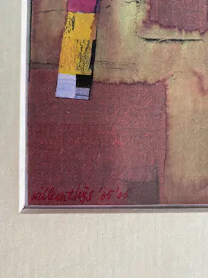AcheterWillem Thijs - Eigen druk + aquarel 1/1? Enchérissez de 25!