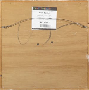 Wim Zurne - Handbeschilderd gips, Egyptian Fantasy IV - Ingelijst kopen? Bied vanaf 20!