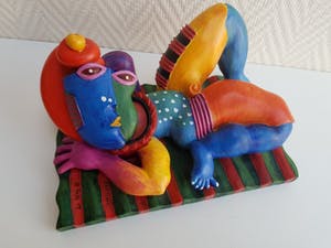 Clemens Briels - "Un mediodia en la playa enamorada" kopen? Bied vanaf 100!