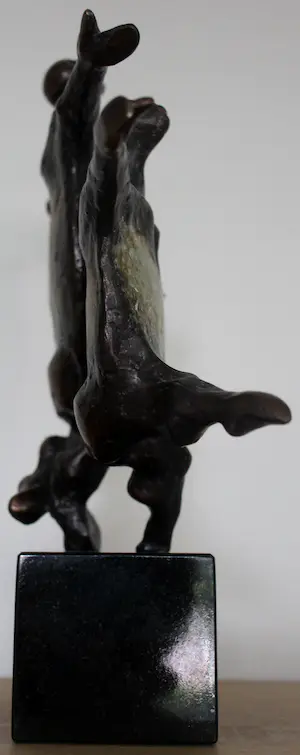 Jo Ramakers - Bronzen sculptuur: Vreugdedans (gesigneerd) kopen? Bied vanaf 995!