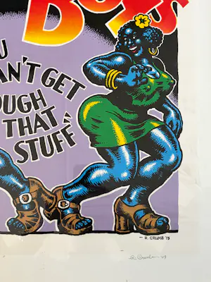 Robert Crumb - The Hokum Boys (2009) – Gesigneerde zeefdruk naar Albumcover 1975– 150/250 kopen? Bied vanaf 300!