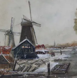 Hobbe Smith - Winter bei den Mühlen kopen? Bied vanaf 420!