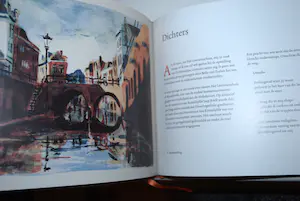 Jeroen Hermkens - Mijn stad, Utrecht, Gispen & Hermkens, door beiden gesigneerd, nieuwstaat. kopen? Bied vanaf 35!