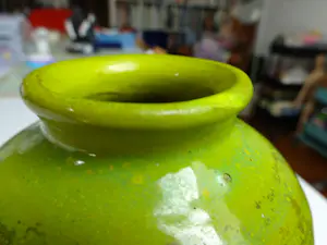 Aldo Londi - Vaas Lime &lemon uit de Rimini Chartreuse serie nr 729 kopen? Bied vanaf 125!