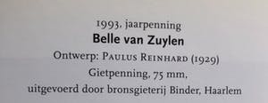 Paulus Reinhard - Belle van Zuylen kopen? Bied vanaf 60!