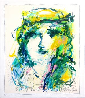 Kees Salentijn - Señorita - Olieverf op doek kopen? Bied vanaf 445!