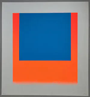 Rupprecht Geiger - Signierter Original Siebdruck von 1967 - nummeriert, nur 125 Ex. kopen? Bied vanaf 650!