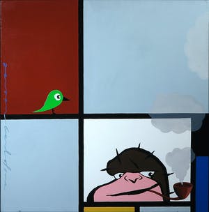 Jeroen Gerlofsma - Olieverf op doek, Zonder titel kopen? Bied vanaf 50!