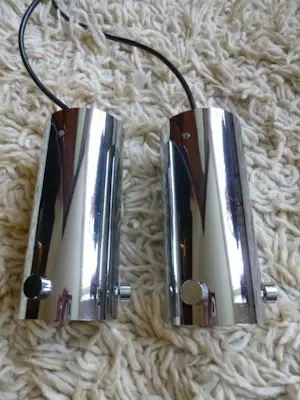 Glashütte Limburg - 2x Glashütte Limburg lamp - design Herbert Proft kopen? Bied vanaf 420!