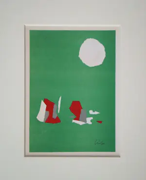 Nicolas de Staël - Composition sur fond vert - 1958 - Lithograph signed kopen? Bied vanaf 250!