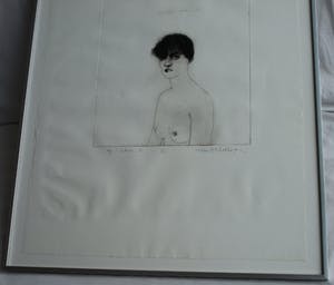 Robbert de Bakker - Ets , Cafe L‘Opera IX Barcelona – gesigneerd & ingelijst – 1991 kopen? Bied vanaf 50!