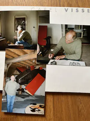 Carel Visser - 5 GESIGNEERDE BOEKJES EN BROCHURES kopen? Bied vanaf 150!