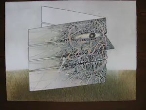 Bernhard Jäger - 'Papierflieger' lithografie kopen? Bied vanaf 1!