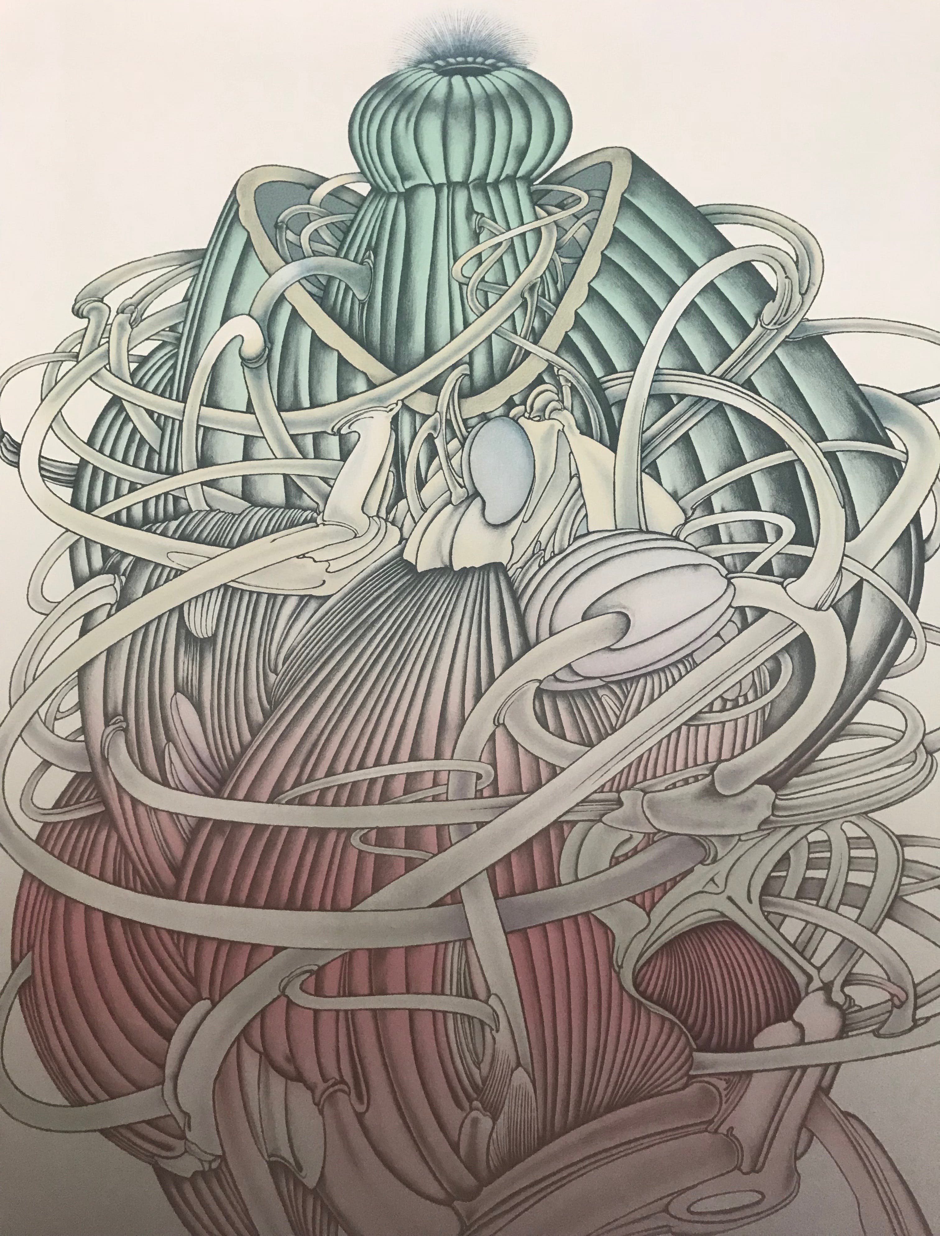 Alain Le Foll - Lithografie - 'Le Meduse' - 17/150 - Gesigneerd kopen? Bied vanaf 1!