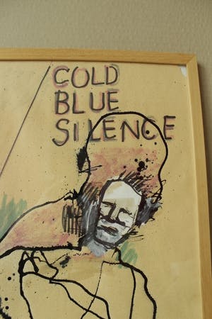 Herman Brood - Cold Blue Silence - Uniek werk met certificaat HB-M kopen? Bied vanaf 1399!