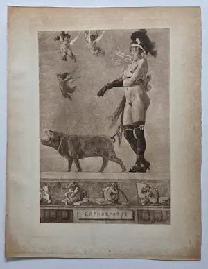 Felicien Rops - Pornocrates. 1905. kopen? Bied vanaf 149!