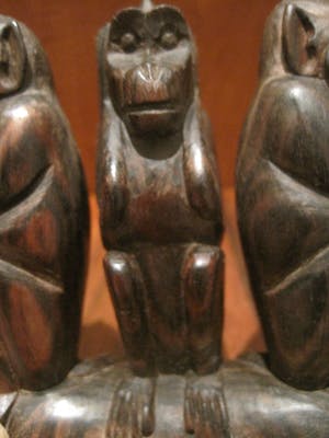 Curiosa - Amsterdamse School: Apen Horen-Zien en Zwijgen. kopen? Bied vanaf 60!