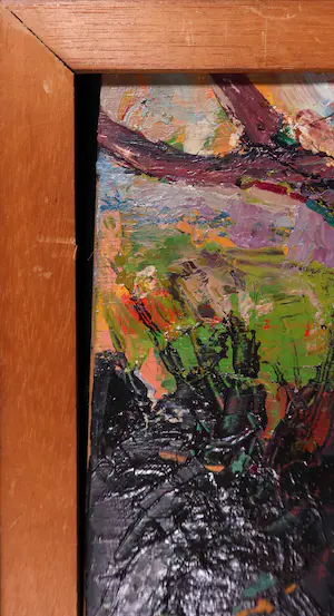 Jan Laeven - Olieverf op paneel, Hoeve Cottessen - Ingelijst kopen? Bied vanaf 150!