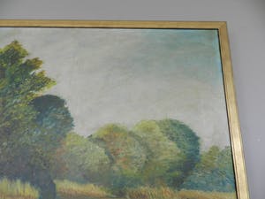 Rene De Coninck - Landschap met visser kopen? Bied vanaf 95!