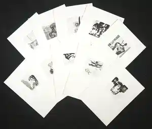 Luis Filcer - Complete serie etsen uit de 'Russian Suite' verkocht voor € 1!