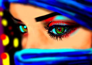 Peter Klashorst - Pop Art Woman kopen? Bied vanaf 1!