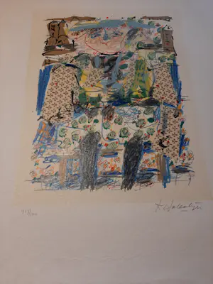 Kees Salentijn - Zeefdruk, Antonia kopen? Bied vanaf 35!