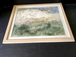Maurice Grothausen - DE IMPRESSIE VAN MIJN REIZEN OVER DE HELE WERELD ( Lijst hout + glas) kopen? Bied vanaf 35!