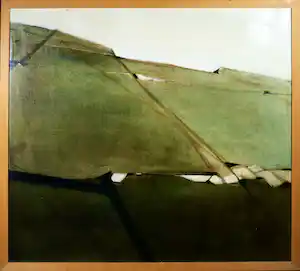 Evelien Scheffer - Olieverf op doek, Landschap II - Ingelijst (Groot) verkauft für € 100!