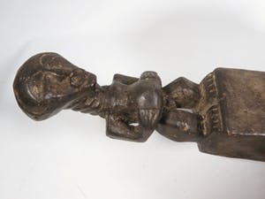 Gonge - Hout, Blaasbalg kopen? Bied vanaf 1!