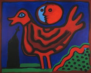 Corneille - Litho, Le coq rouge kopen? Bied vanaf 200!