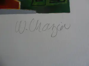 Wendy Chazin - Litho, Composition with Guitar kopen? Bied vanaf 40!