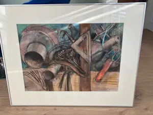 Enric Adsera Riba - pastel stilleven werkplaats kopen? Bied vanaf 399!