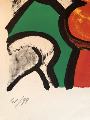 Bengt Lindstrom - Originele lithografie kopen? Bied vanaf 140!