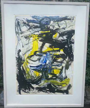 Jan Sierhuis - Personage met vogel kopen? Bied vanaf 600!